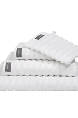Vandyck Home Wave White Gastendoekje 40X60