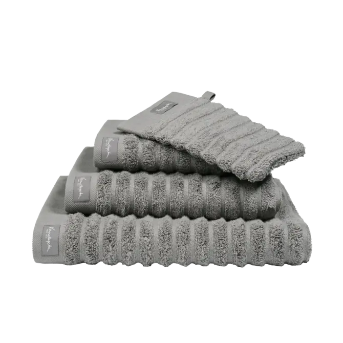 Vandyck Home Wave Mole Grey Gastendoekje 40X60 Vandyck Home Wave Mole Grey Gastendoekje 40X60