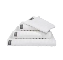 Vandyck Home Wave White Washandje 16X22