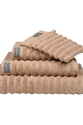 Vandyck Home Wave Praline Handdoek 60x110