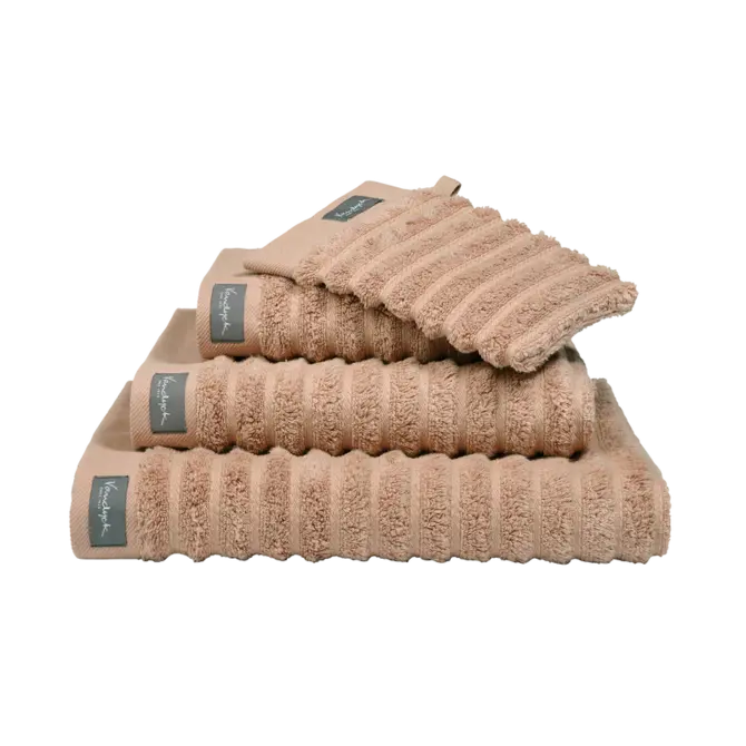 Vandyck Home Wave Praline Handdoek 60x110