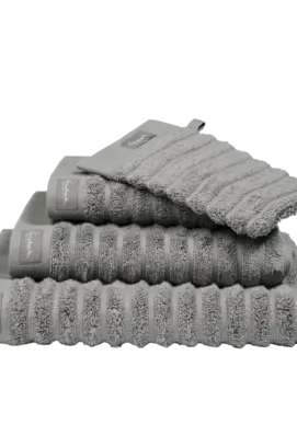 Vandyck Home Wave Mole Grey Washandje 16X22