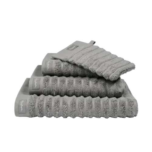 Vandyck Vandyck Home Wave Mole Grey Washandje 16X22 afbeelding