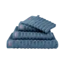 Vandyck Vandyck Home Wave Vintage Blue Washandje 16X22