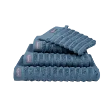 Vandyck Home Wave Vintage Blue Washandje 16X22