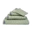 Vandyck Vandyck Home Wave Smoke Green Washandje 16X22