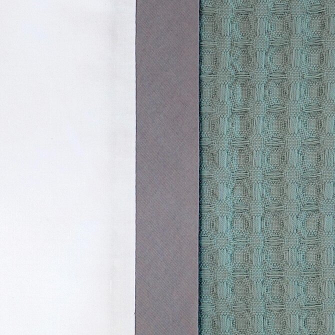 Dommelin Kussensloop Bari Percal 200TC Spargroen-Muisgrijs 60 x 70 cm