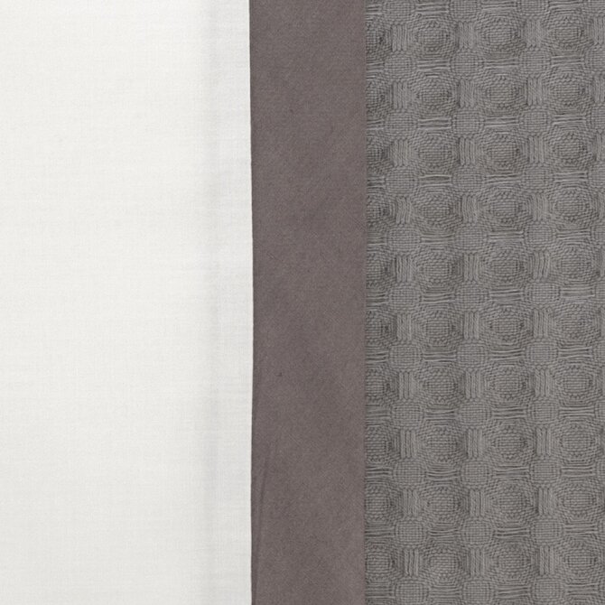 Dommelin  Dekbedovertrek Bari Percal 200TC Taupe-Nootmuskaat 260x200/220 cm