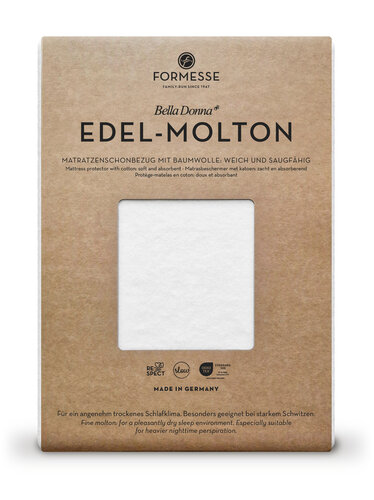 Bella Donna Bella Donna Edel Molton Wit 180x200-200x220 afbeelding