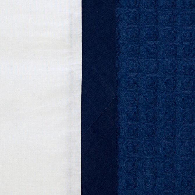 Dommelin  Dekbedovertrek Bari Percal 200TC Jeansblauw-Navy 140x200/220 cm