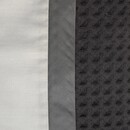 Dommelin Dommelin  Dekbedovertrek Bari Percal 200TC Steenkool-Olifantgrijs 140x200/220 cm