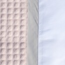 Dommelin Dommelin  Dekbedovertrek Bari Percal 200TC Lichtroze-Zilver 260x200/220 cm