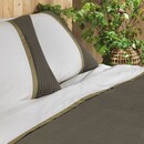 Dommelin Dommelin  Dekbedovertrek Bari Percal 200tc Leem-Brons 240x200/220 cm