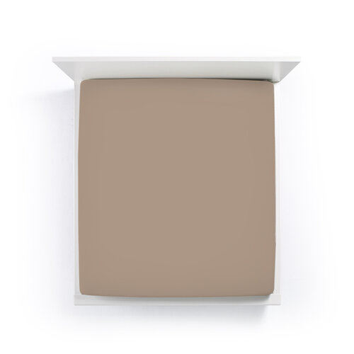 Bella Donna Bella Donna Jersey La Piccola Duo 2 Splittopperhoeslaken 180x190-200 cm muskaat-0122 afbeelding