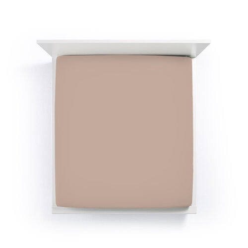 Bella Donna Bella Donna Jersey La Piccola Duo 1 Splittopperhoeslaken 140x190-200 cm truffel-0126 afbeelding