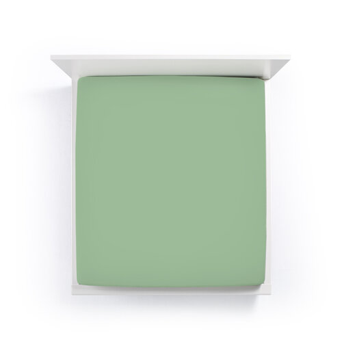 Bella Donna Bella Donna Jersey La Piccola Duo 2 Splittopperhoeslaken 160x210-220 cm olijf-0533 afbeelding