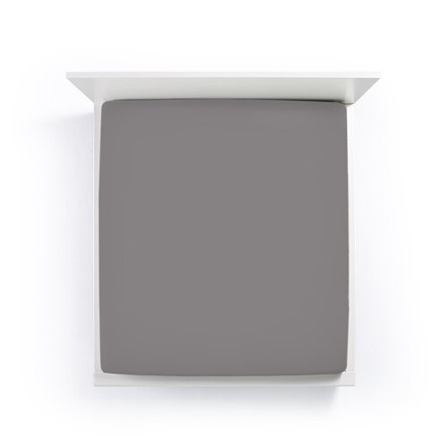 Bella Donna Bella Donna Jersey La Piccola Duo 2 Splittopperhoeslaken 200x190-200 cm lichtantraciet-0215 afbeelding