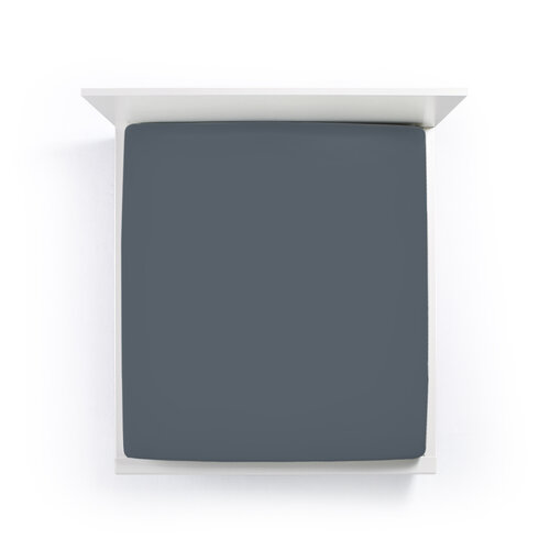 Bella Donna Bella Donna Jersey La Piccola Topperhoeslaken 100x190-200 cm grafiet-0220 afbeelding