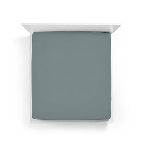Bella Donna Bella Donna Jersey La Piccola Duo 1 Splittopperhoeslaken 180x210-220 cm cement-0219 afbeelding