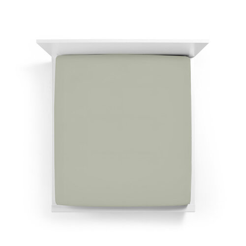 Bella Donna Bella Donna Jersey La Piccola Topperhoeslaken 180x210-220 cm grijsgroen-0633 afbeelding