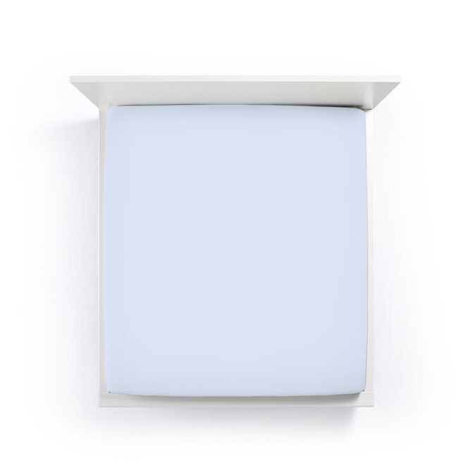 Bella Donna Jersey La Piccola Topperhoeslaken 90x190-200 cm hemelblauw-0523 Bella Donna Jersey La Piccola Topperhoeslaken 90x190-200 cm hemelblauw-0523