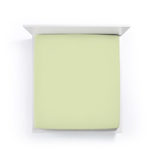 Bella Donna Bella Donna Jersey La Piccola Duo 2 Splittopperhoeslaken 200x190-200 cm pistache-0532 afbeelding