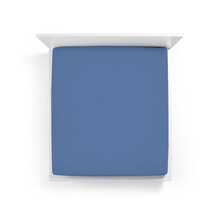 Bella Donna Jersey La Piccola Duo 1 Splittopperhoeslaken 160x190-200 cm zeeblauw-0208