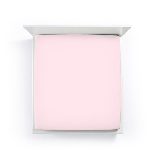 Bella Donna Bella Donna Jersey La Piccola Duo 2 Splittopperhoeslaken 200x210-220 cm roze-0566 afbeelding