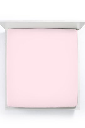 Bella Donna Jersey La Piccola Topperhoeslaken 120x190-200 cm roze-0566