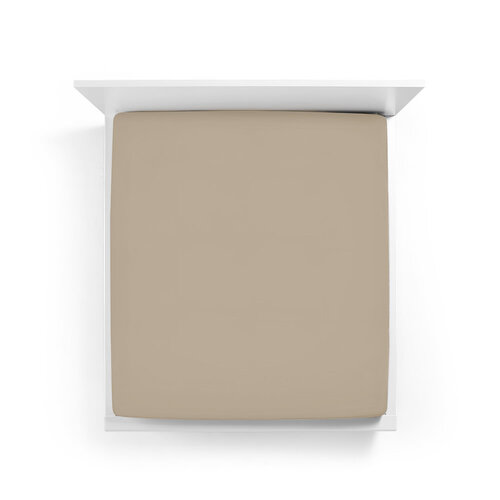 Bella Donna Bella Donna Jersey La Piccola Topperhoeslaken 180x210-220 cm champagne-0711 afbeelding