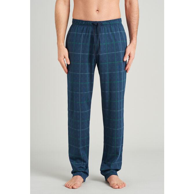 Schiesser Pyjamapantalon 175254 heren jeansblue Schiesser Pyjamapantalon 175254 heren jeansblue