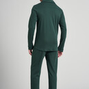 Schiesser Schiesser heren pyjama lang 175638 donkergroen 50