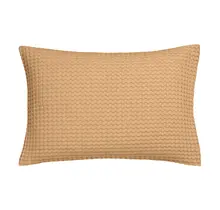 Vandyck Kussensloop  Pique Wafel Toffee 40x55