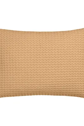 Vandyck Kussensloop  Pique Wafel Toffee 40x55