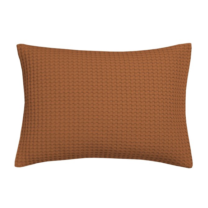 Vandyck Kussensloop  Pique Wafel Cognac 40x55