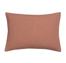 Vandyck Kussensloop  Pique Wafel Brick Dust 40x55