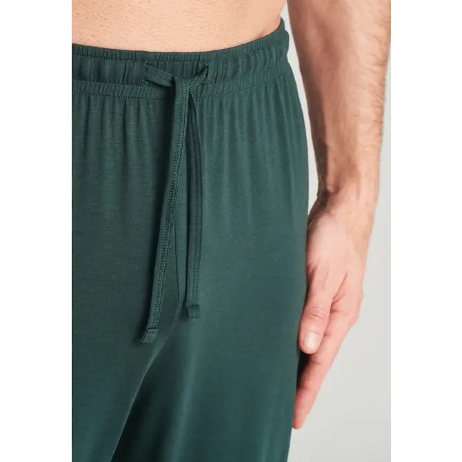 Schiesser heren pyjama lang 175586 dark green 50