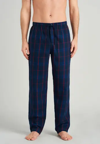 Schiesser Schiesser Pyjamapantalon 175257 heren nightblue 56/XXL afbeelding