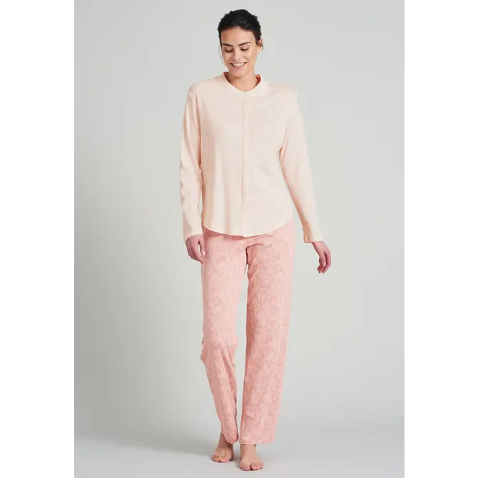 Schiesser damespyjama 175550 soft rose 44/XXL
