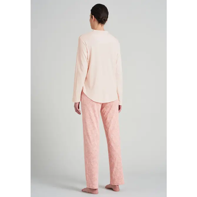 Schiesser damespyjama 175550 soft rose 44/XXL