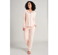 Schiesser damespyjama 175547 zartrosa 44/XXL