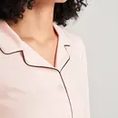 Schiesser Schiesser damespyjama 175547 zartrosa 44/XXL