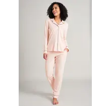 Schiesser damespyjama 175547 zartrosa 46/3XL