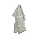 Bunzlau Castle Bunzlau Castle Flowerbed theedoek 65x65 Dark Green