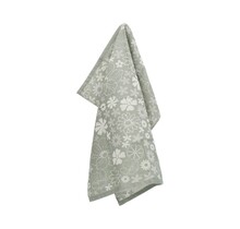 Bunzlau Castle Flowerbed theedoek 65x65 Dark Green