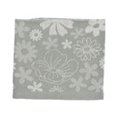 Bunzlau Castle Bunzlau Castle Flowerbed theedoek 65x65 Dark Green