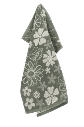 Bunzlau Castle Keukendoek Flowerbed Dark Green