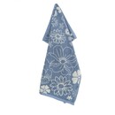 Bunzlau Castle Bunzlau Castle Keukendoek Flowerbed Grey-Blue
