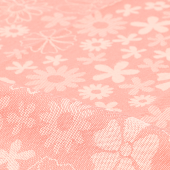 Bunzlau Castle Flowerbed theedoek 65x65 Pink