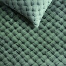 Rivièra Maison Rivièra Maison Dekbedovertrek Woven Wool Groen 260x200/220 cm